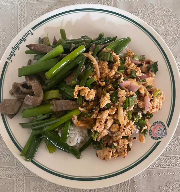 School Lunch In Thailand, 25 Baht, About 0,75 USD