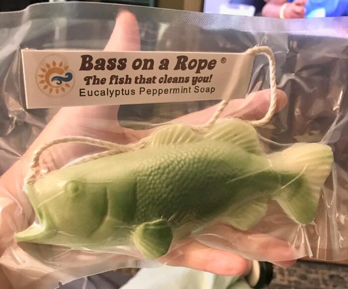 Finally, Something That Sounds Like A Bass-Ic Necessity - Bass Soap On A Rope