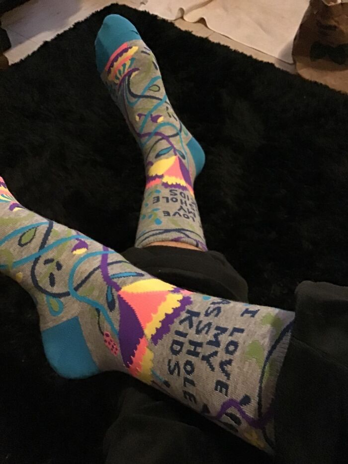 'I Love My Kids', Indeed! Witty Novelty Crew Socks Perfect For Moms!