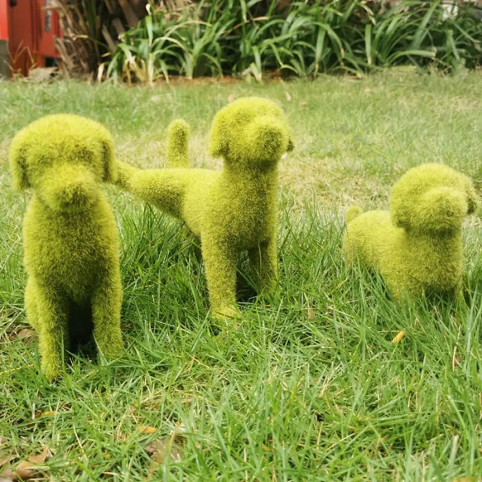 Garden Giggles: These Quirky Puppy Statues Are The Perfect Patio Companions!