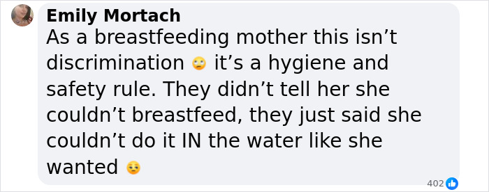 A Water Park Bans Mom From Breastfeeding In Water, Her Rant Goes Viral Online Causing Backlash A Water Park Bans Mom From Breastfeeding In Water, Her Rant Goes Viral Online Causing Backlash