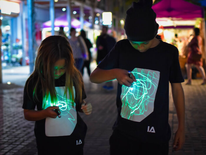 Glow On, Stand Out: Interactive T-Shirt For Unforgettable Party Vibes!