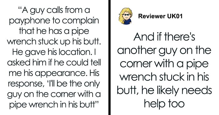 911 Calls During Which Dispatchers Could Barely Stop Themselves From Laughing (35 Moments)