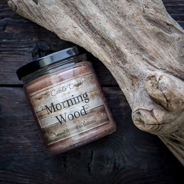  Morning Wood Candle: Vanilla Cedarwood Aroma That... Rises With You