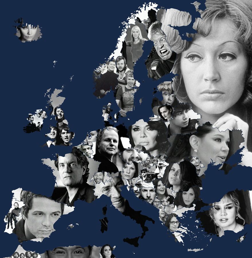 The Most Successful Music Artist From Each European Country