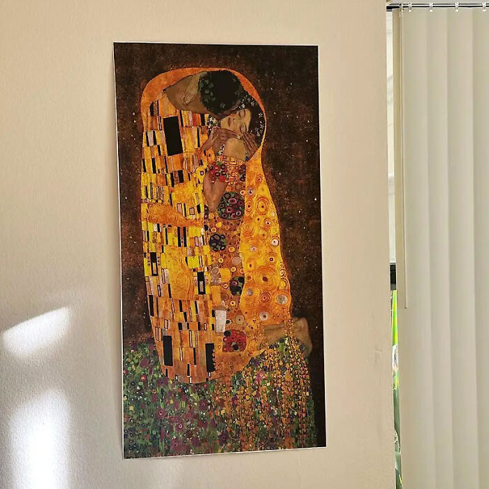 Timeless Love On Canvas: Gustav Klimt Kiss Lover Art Poster Print - Perfect Gift For Your Art Loving Bff!