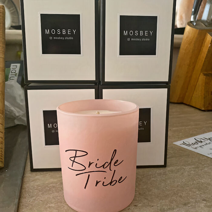 Spark A Smile With Custom Soy Candles - The Warmest Way To Say 'Join My Bride Tribe'