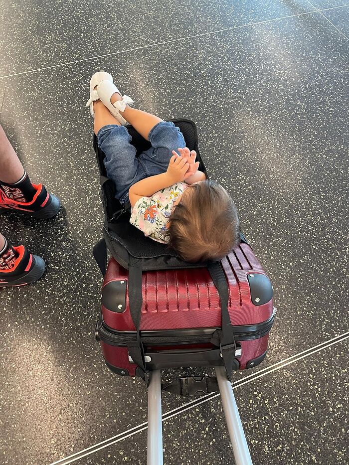 Travel Plans Sorted With The Ride-On Suitcase For Kids! Because, Oh God Forbid, If Those Tiny Shoes Are Put To Use!