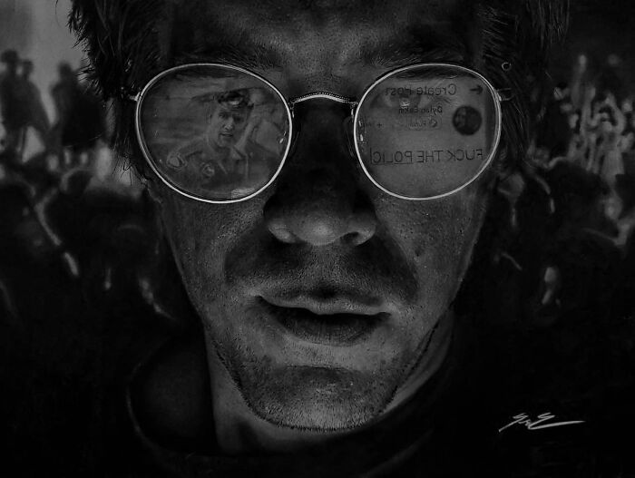 Hyper-Realistic Portraits Of Dylan Eakin