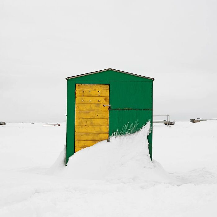 Capturing The Winter Wonderland: Richard Johnson's Photography Chronicles Canada's Ice-Hut Communities