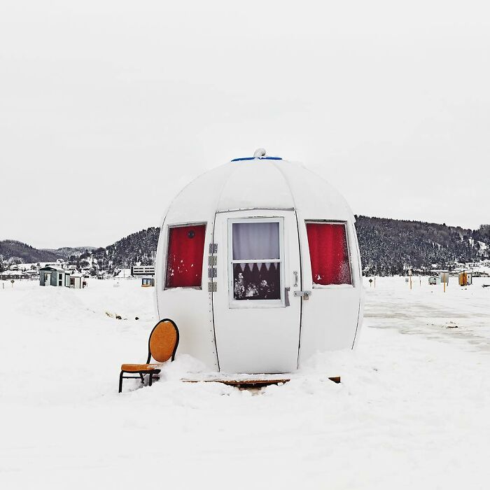 Capturing The Winter Wonderland: Richard Johnson's Photography Chronicles Canada's Ice-Hut Communities