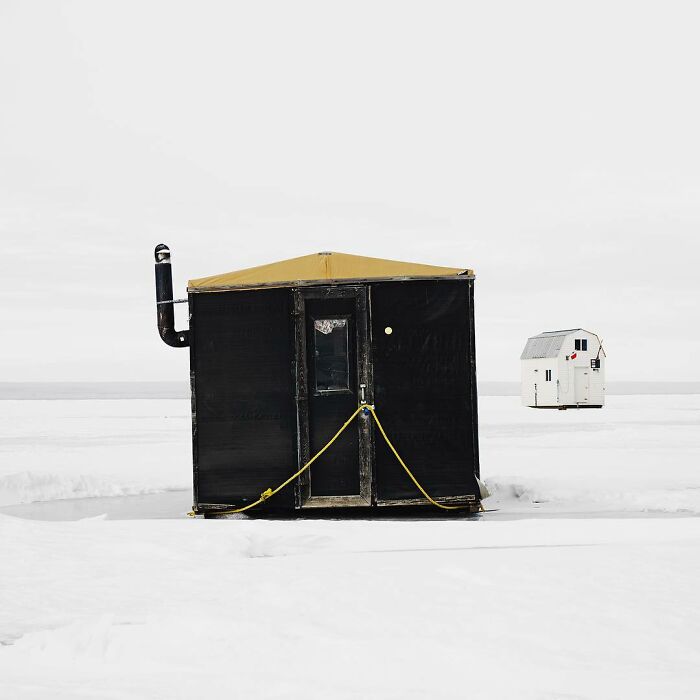 Capturing The Winter Wonderland: Richard Johnson's Photography Chronicles Canada's Ice-Hut Communities