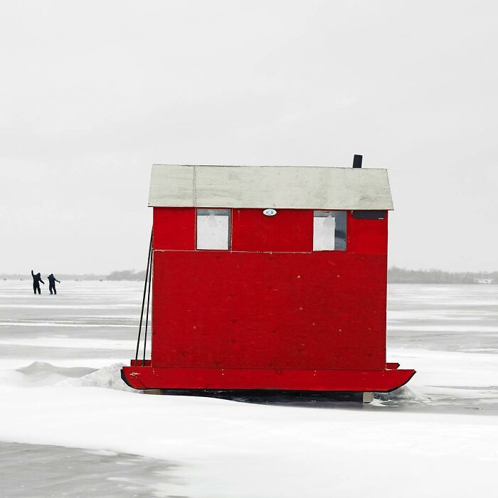 Capturing The Winter Wonderland: Richard Johnson's Photography Chronicles Canada's Ice-Hut Communities