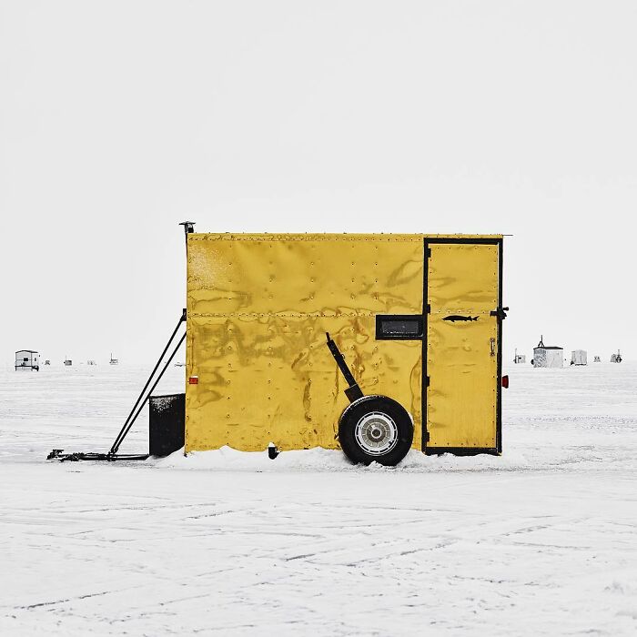 Capturing The Winter Wonderland: Richard Johnson's Photography Chronicles Canada's Ice-Hut Communities