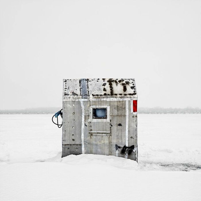 Capturing The Winter Wonderland: Richard Johnson's Photography Chronicles Canada's Ice-Hut Communities