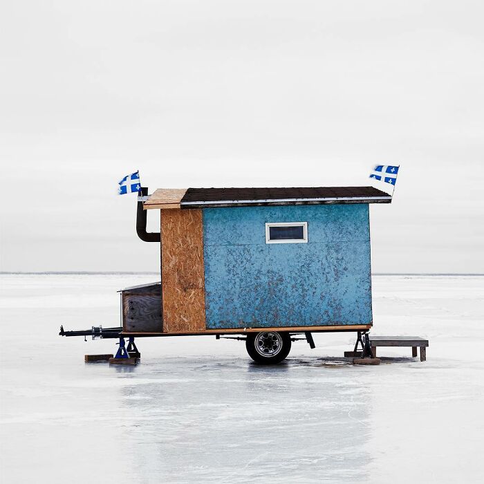 Capturing The Winter Wonderland: Richard Johnson's Photography Chronicles Canada's Ice-Hut Communities