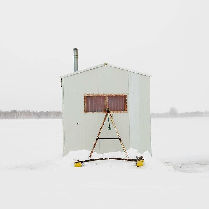 Capturing The Winter Wonderland: Richard Johnson's Photography Chronicles Canada's Ice-Hut Communities