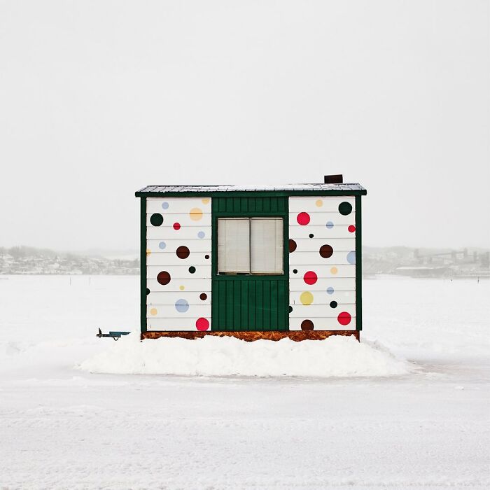 Capturing The Winter Wonderland: Richard Johnson's Photography Chronicles Canada's Ice-Hut Communities