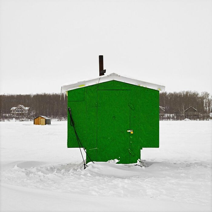 Capturing The Winter Wonderland: Richard Johnson's Photography Chronicles Canada's Ice-Hut Communities