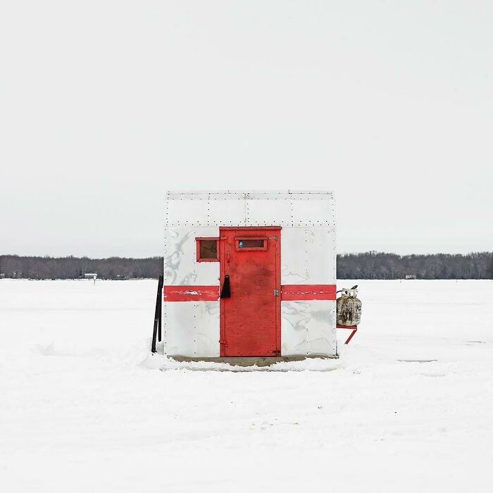 Capturing The Winter Wonderland: Richard Johnson's Photography Chronicles Canada's Ice-Hut Communities