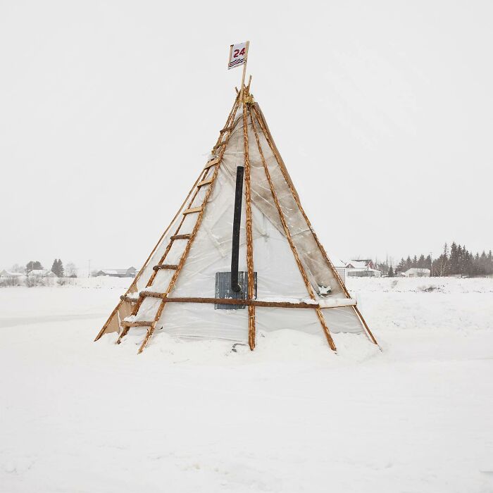 Capturing The Winter Wonderland: Richard Johnson's Photography Chronicles Canada's Ice-Hut Communities