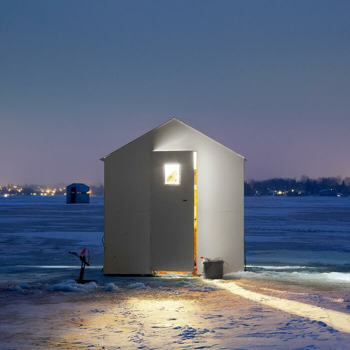 Capturing The Winter Wonderland: Richard Johnson's Photography Chronicles Canada's Ice-Hut Communities