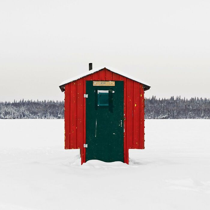 Capturing The Winter Wonderland: Richard Johnson's Photography Chronicles Canada's Ice-Hut Communities