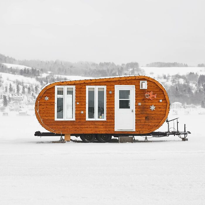 Capturing The Winter Wonderland: Richard Johnson's Photography Chronicles Canada's Ice-Hut Communities