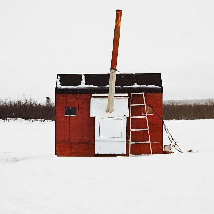 Capturing The Winter Wonderland: Richard Johnson's Photography Chronicles Canada's Ice-Hut Communities