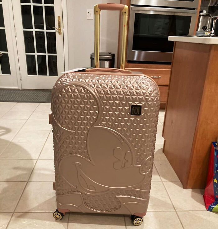 Every Disney Adult Needs A Hard Shell Mickey Mouse Suitcase For Their Next Trip To The Magic Kingdom!