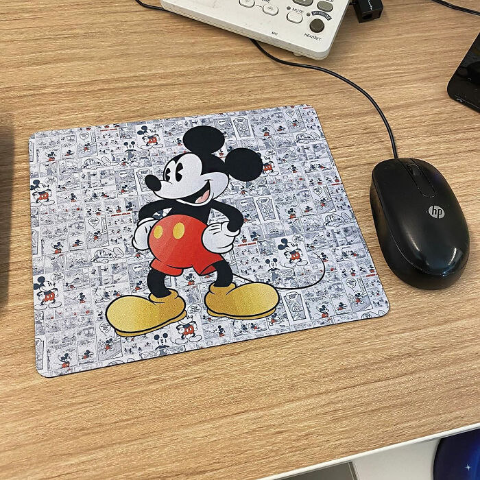 Make Their Office The Most Magical Place On Earth With A Mickey Mouse Pad 