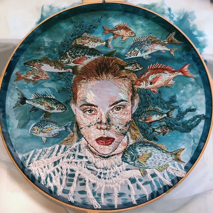 Enter The Incredible World Of 3D Embroidery By Katerina Marchenko (New Pics)