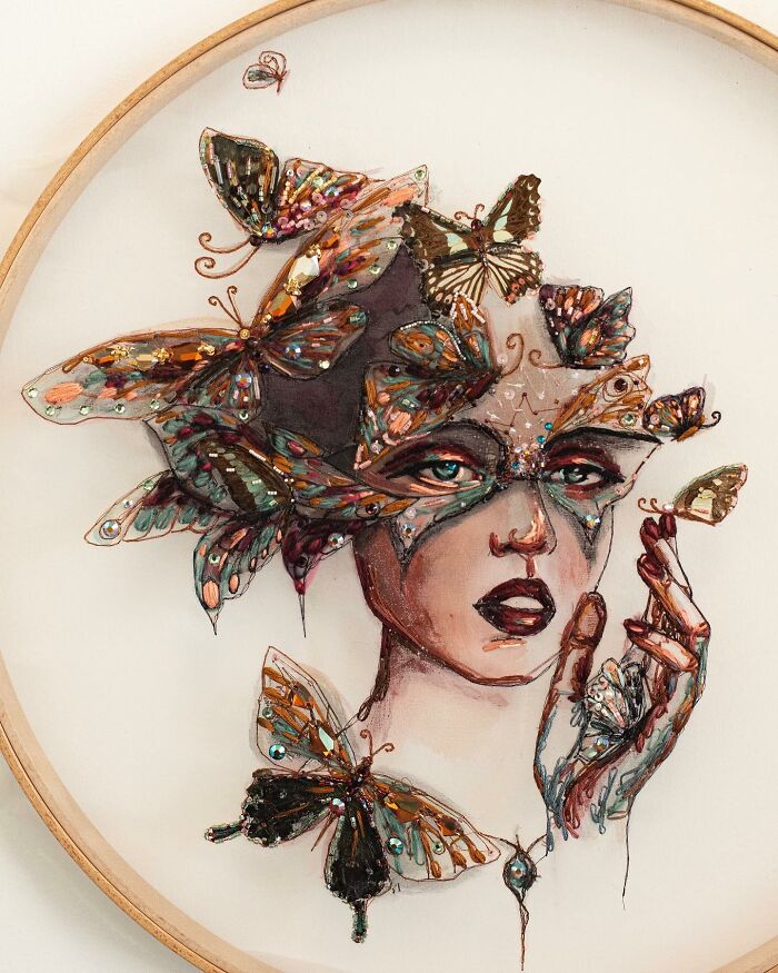 Enter The Incredible World Of 3D Embroidery By Katerina Marchenko (New Pics)