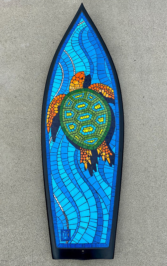 I Am A Mosaic Artist And I Create Contemporary Mosaic Surfboards (24 Pics) I Am A Mosaic Artist And I Create Contemporary Mosaic Surfboards (24 Pics)