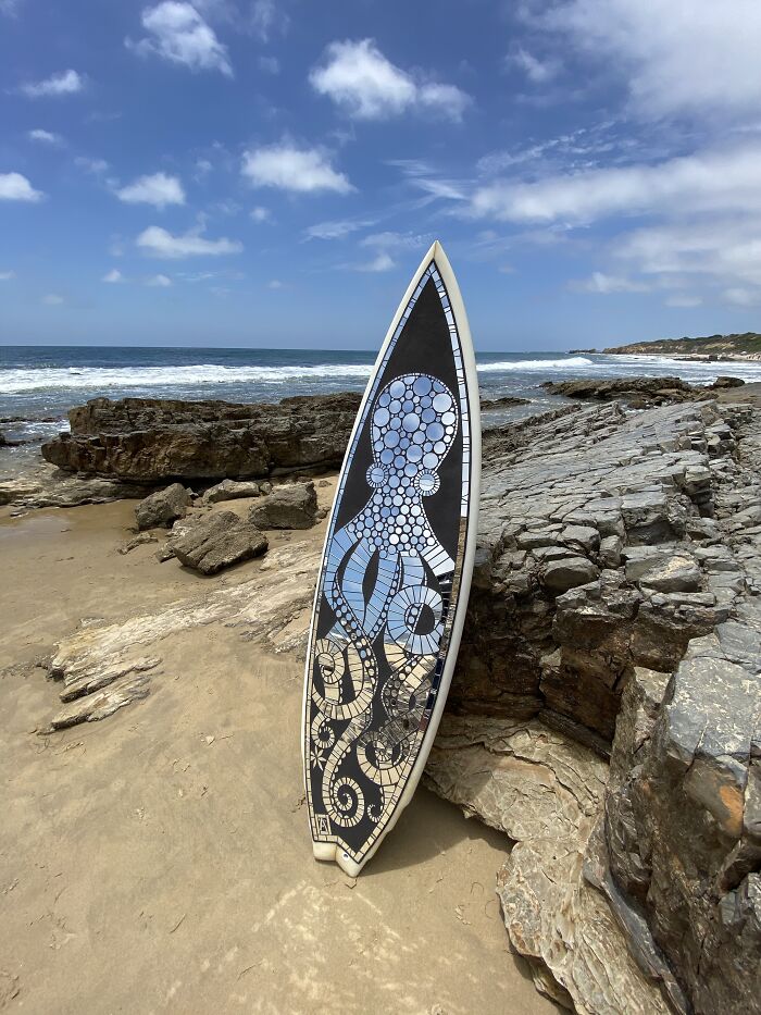 I Am A Mosaic Artist And I Create Contemporary Mosaic Surfboards (24 Pics) I Am A Mosaic Artist And I Create Contemporary Mosaic Surfboards (24 Pics)