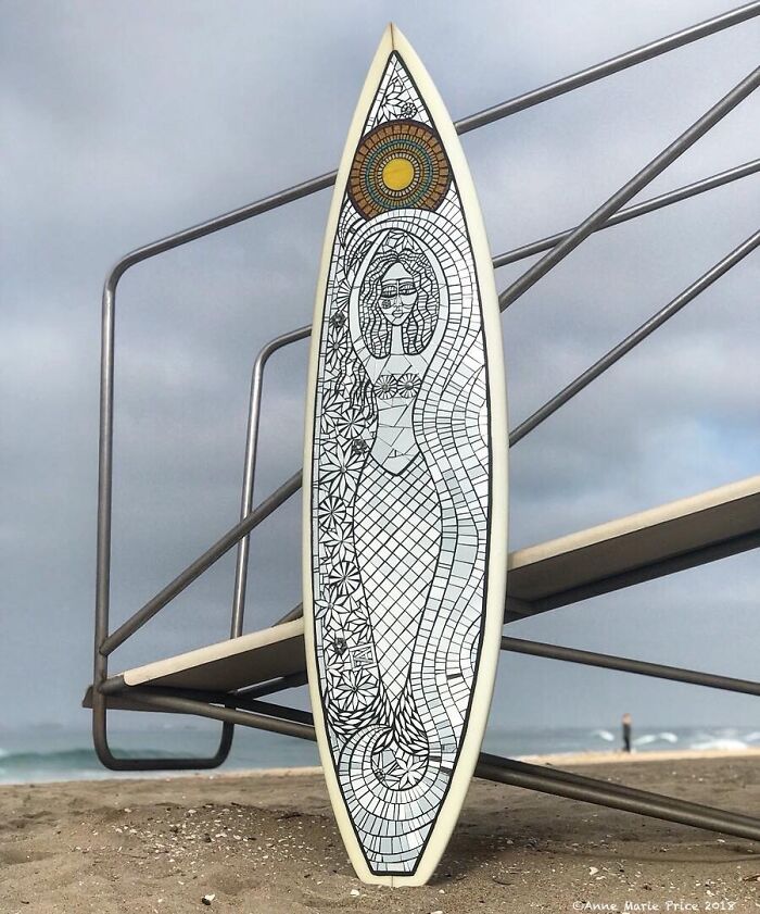 I Am A Mosaic Artist And I Create Contemporary Mosaic Surfboards (24 Pics) I Am A Mosaic Artist And I Create Contemporary Mosaic Surfboards (24 Pics)
