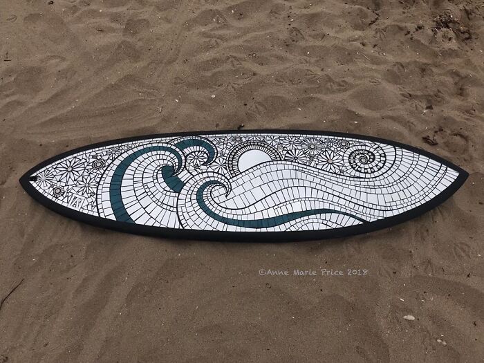 I Am A Mosaic Artist And I Create Contemporary Mosaic Surfboards (24 Pics) I Am A Mosaic Artist And I Create Contemporary Mosaic Surfboards (24 Pics)