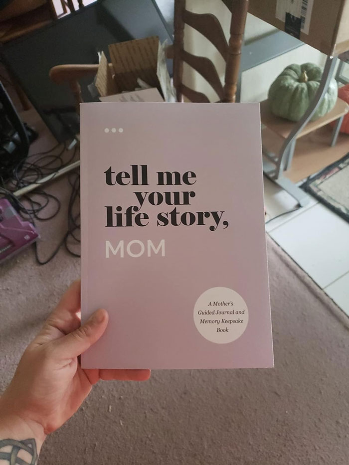 A ‘Tell Me Your Life Story, Mom’ Book Is The Ultimate Keepsake, Promising Laughs, Tears, And Plenty Of Fuzzy Feelings!