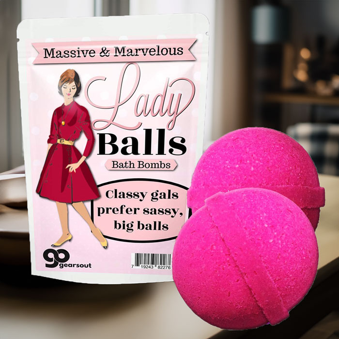  Lady Balls Bath Bombs: For Moms Who Dominate Like A Pro