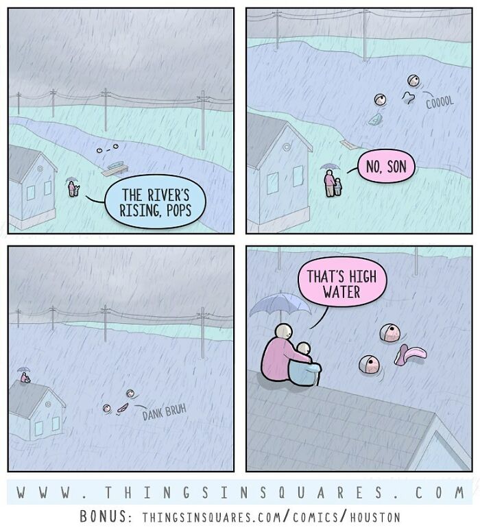 Absurd And Humorous "Things In Squares" Comic
