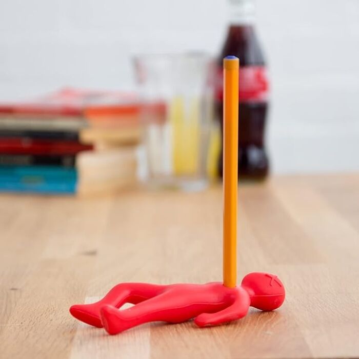 Work Stress-Free With The Fred Pen Holder - Because Stabbing Fred Definitely Beats Stabbing Stress Balls