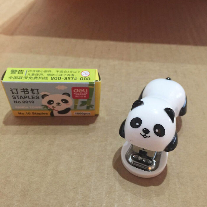 Get Your Hands On This Cute Panda Stapler - Because Even Papers Deserve A Touch Of Cuteness!