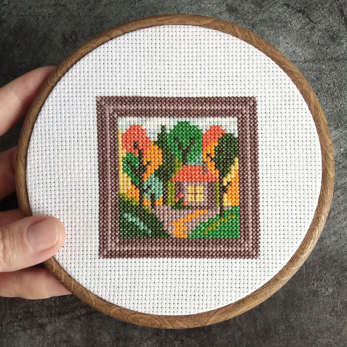 Simple Cross-Stitch Patterns For Beginners (25 Pics)