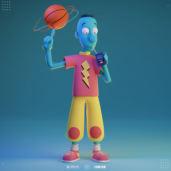 90s Nostalgia: I Recreated Characters From 'Doug' But In 3D