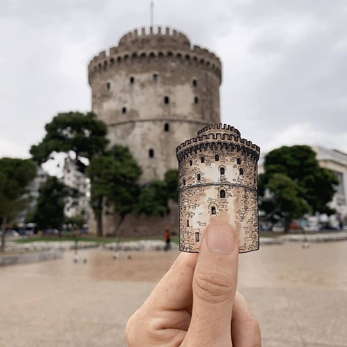 The White Tower Of Thessaloniki, Macedonia