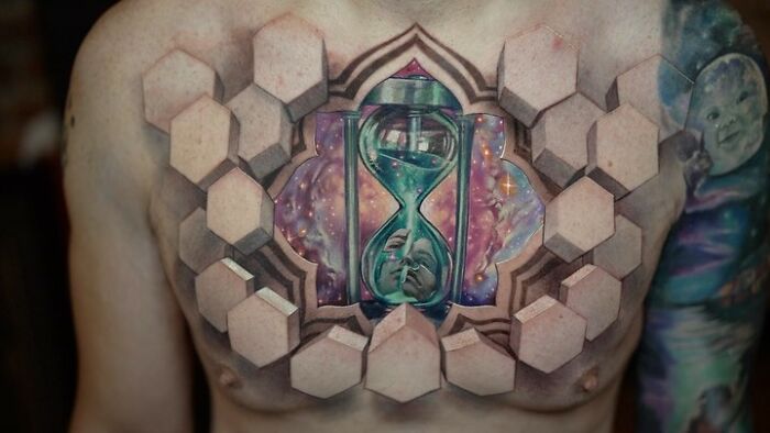 Step Into Another Dimension: Jesse Rix's Mind-Blowing 3D Tattoos Will Leave You Speechless (New Pics)
