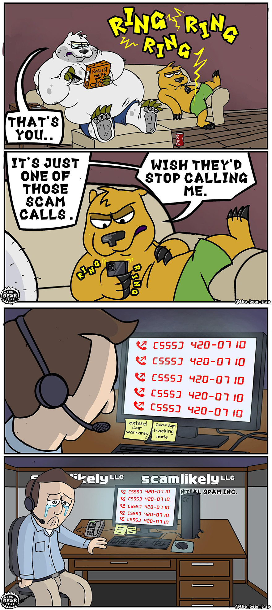 The Hilarious World Of Paul And Rob: Bear Trap Comics To Brighten Your Day