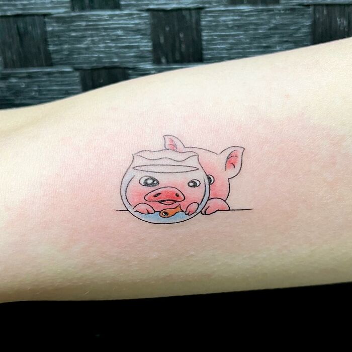 Cute Tattoo Art By Buoy