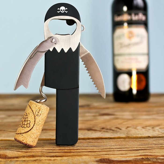 Set Sail On A Beverage Adventure With The Pirate Bottle Opener