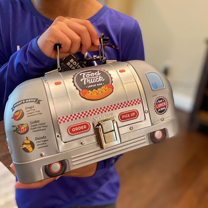 Take Your Meals On A Culinary Road Trip With This Unique Food Truck Lunch Box